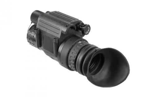 AGM Global Vision PVS-14 NL2, Night Vision Monocular, 1X Magnification, Gen 2+, P43 Green Phosphor IIT, Black 11P14122483021