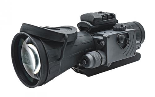 Armasight Clip On Long Range, Night Vision Clip On Monocular, 1X Magnification, Generation 3, Ghost White Phosphor Image Intensifier Tubes, Minimum 2000 FOM, Built-in Infrared Illuminator, Matte Finish, Gray NSCCOLR001G9DX2