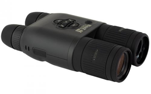 ATN BinoX 4K, Night Vision Binocular, 4-16x65mm, Laser Rangefinder, Full HD Video Recording, WiFi, Smooth Zoom and Smartphone Controlling with iOS or Android Apps, Matte Finish, Black DGBNBN4KLRF