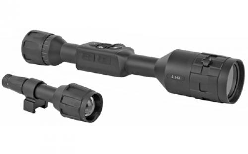ATN X-Sight 4K Pro, Smart HD Optics, 3-14x, Obsidian IV Dual Core, Day/Night Mode, 1080 Display, Record Video, Captures Pictures, WiFi, GPS, Black Finish, Includes 30mm Rings DGWSXS3144KP
