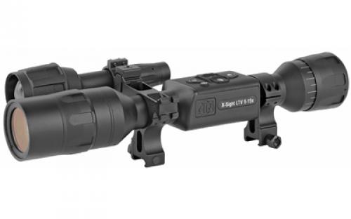 ATN X-Sight LTV, Day/Night Hunting Rifle Scope, 5-15X, Black, 30mm Tube, 7 Different Reticles with Choice of Reticle Color: Red/Green/Blue/White/Black DGWSXS515LTV