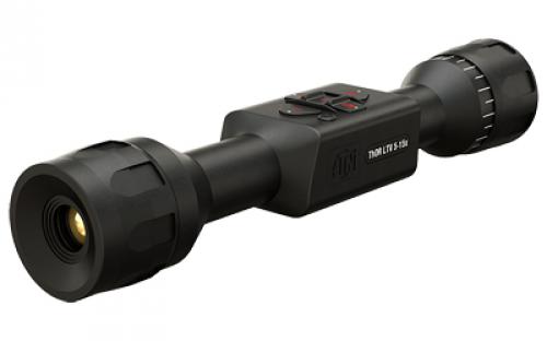 ATN THOR LTV, Thermal Rifle Scope, 5-15X Magnification, 160X120px Resolution, Multiple Reticles, 19MM Objective, 30MM Main Tube, Matte Finish, Black TIWSTLTV119X