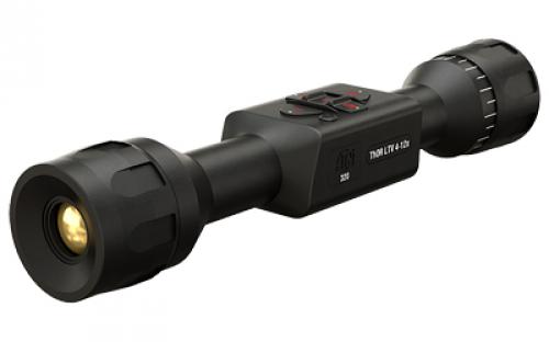 ATN THOR LTV, Thermal Rifle Scope, 4-12X Magnification, 320x240px Resolution, Multiple Reticles, 25MM Objective, 30MM Main Tube, Matte Finish, Black TIWSTLTV325X