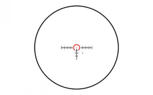 Burris RT-6 Rifle Scope, 1-6X24mm, 30mm Main Tube Ballistic AR Illuminated Reticle, Matte Finish 200472