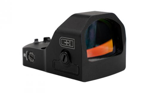 C&H Precision Weapons EDC-XL, Reflex Sight, 3 MOA Red Dot, CNC Machined One Piece Aluminum Housing, 50,000 Hour Battery Life, Matte Finish, Black RD-EDC-XL-RD