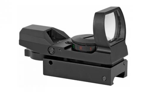 Firefield Multi Red & Green Reflex Sight, Black, Red/Green- 4 Reticle Options FF13004