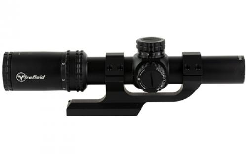 Firefield RapidStrike Rifle Scope, 1-6X24, Second Focal Plane, Circle Dot Reticle, Matte Finish, Black, Includes Honeycomb lens filter, Cantilever Mount, Throw Lever, Honeycomb Lens Cover FF13070K