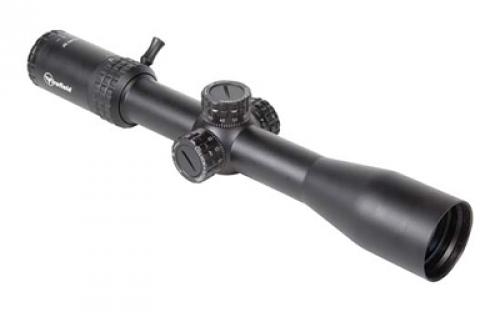 Firefield RapidStrike Rifle Scope, 3-12X Magnification, 40MM Objective, 30MM Main Tube, Plex Reticle, Matte Finish, Black FF13072
