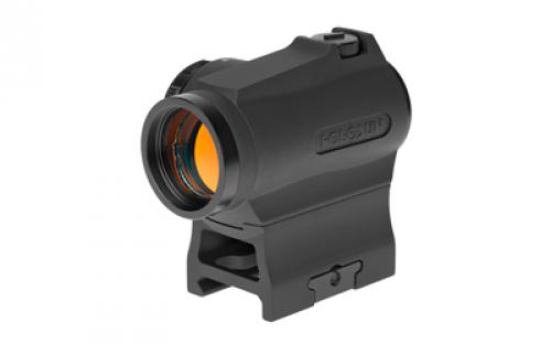 Holosun Technologies Micro Red Dot, 2MOA Dot, 1X Power, 20MM Objective, Hi and Low Mount In Box, Side Battery Tray, Mounting Tool And Lens Cloth, Black Finish HS403R