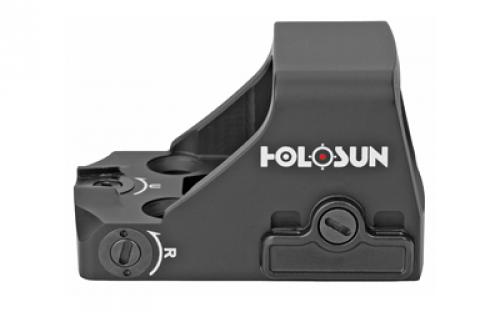 Holosun Technologies 407K-X2, Red Dot, 6 MOA Dot, Black Color, Side Battery HS407K X2