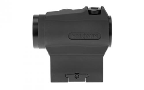 Holosun Technologies Micro Dual Reticle, Red Dot, 1X Power, 20mm Objective, 2MOA Dot with 65MOA Circle Multi Reticle System, Internal Battery, Hi and Low Mount In Box,  Mounting Tool And Lens Cloth, Fits 1913 Picatinny Rail, Black HS503R