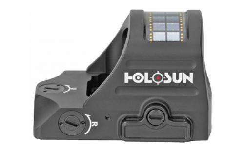 Holosun Technologies 507C-X2, Red Dot, 32 MOA Ring & 2 MOA Dot, Black Color, Side Battery, Solar Failsafe, Mount Not Included HS507C X2