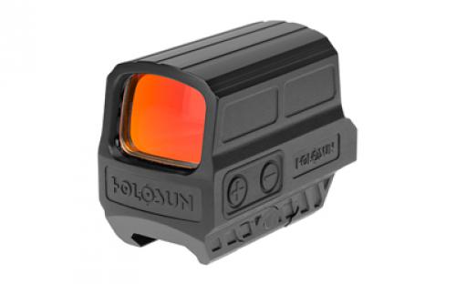 Holosun Technologies Red Dot, 1X28mm, 2MOA Dot with 65MOA Circle, Black HS512C
