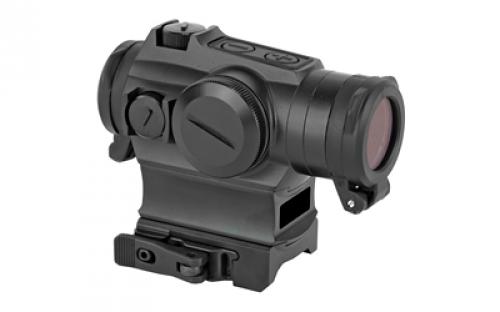 Holosun Technologies Micro Red Dot, 2MOA Dot with 65MOA Circle or 2 MOA Dot, QR Mount  ARD  Flip Caps, Side Battery, Black HS515GM