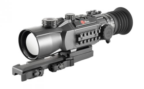 IRAYUSA Hybrid HYH50W, Thermal Weapon Sight, 3X50mm, Multiple Reticles (7 Static, 1 Custom BDC), 2 MOA, Black, Fits Picatinny IRAY-HYH50W