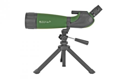 Konus KonuSpot-80, Spotting Scope, 20-60X80, 42.32oz, Green/Black Color, Includes Storage Case, Smart Phone Adapter, Photo Adapter Tube 7126