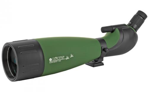 Konus KonuSpot-100, Spotting Scope, 20-60X100, 74oz, Green/Black Color, Includes Storage Case, Smart Phone Adapter, (Tripod Not Included) 7127