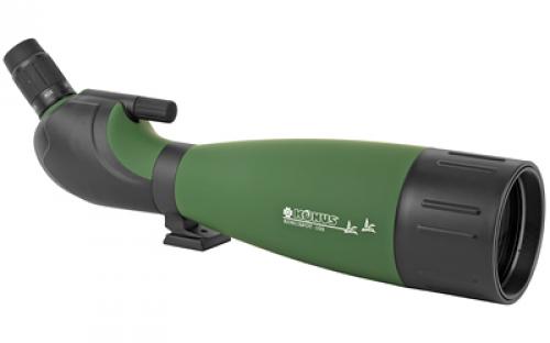Konus KonuSpot-100, Spotting Scope, 20-60X100, 74oz, Green/Black Color, Includes Storage Case, Smart Phone Adapter, (Tripod Not Included) 7127