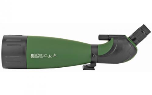 Konus KonuSpot-100, Spotting Scope, 20-60X100, 74oz, Green/Black Color, Includes Storage Case, Smart Phone Adapter, (Tripod Not Included) 7127