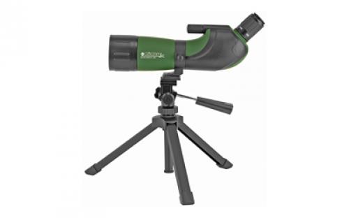 Konus KonuSpot-65, Spotting Scope, 15-45X65, 31.7oz, Green/Black Color, Includes Tripod, Storage Case, Smart Phone Adapter, Photo Adapter Tube 7128