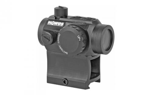 Konus Nuclear Red Dot, Red Dot, 1X22mm, 3MOA Red/Green Dot, Matte Black Finish, Includes Lens Cover 7217