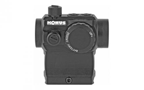 Konus Nuclear Red Dot, Red Dot, 1X22mm, 3MOA Red/Green Dot, Matte Black Finish, Includes Lens Cover 7217