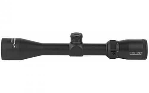 Konus KONUSPRO-BX, Rifle Scope, 3-9X40mm, 30/30 Reticle, Black, 1" Main Tube, Quick Change Turret Calibrated for 450 Bushmaster 7225