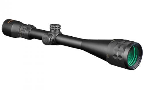 Konus KonusPro Rifle Scope, 6-24X44mm, 1 Tube, Glass Etched Mil-Dot Reticle, Matte Black Finish, Includes Lens Caps and Cleaning Cloth 7259
