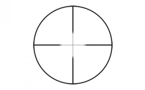 Konus KonusPro Rifle Scope, 4X32, 1", Glass Etched 30/30 Reticle, Matte Finish 7262