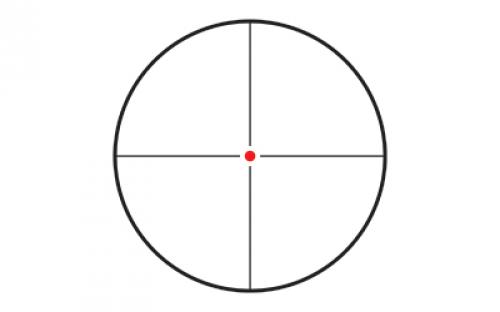 Konus KonusPro Plus Rifle Scope, 6-24X50, 1", Fine Cross Hair with Dual Illuminated Center Dot Reticle, Matte Finish 7274