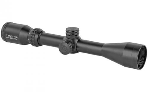 Konus KonusPro 550, Rifle Scope, 3-9X40mm, 1" Tube, Etched 550 Yard Ballistic Reticle, Matte Black Finish, Includes Lens Caps and Cleaning Cloth 7275