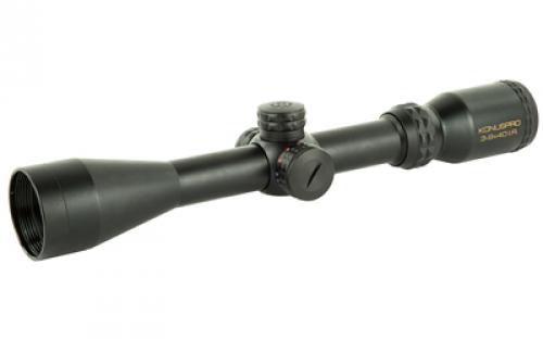 Konus KonusPro Rifle Scope, 3-9X 40, 1, Etched 550 Yard Ballistic Illuminated Center Dot, Matte Finish 7276