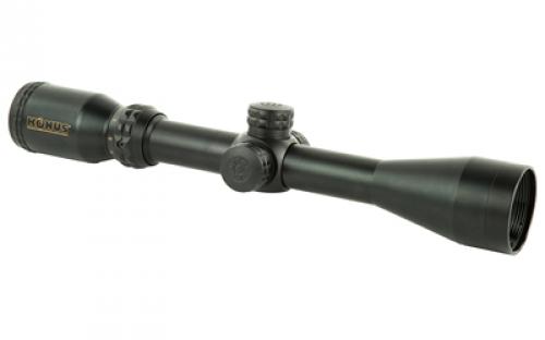 Konus KonusPro Rifle Scope, 3-9X 40, 1", Etched 550 Yard Ballistic Illuminated Center Dot, Matte Finish 7276