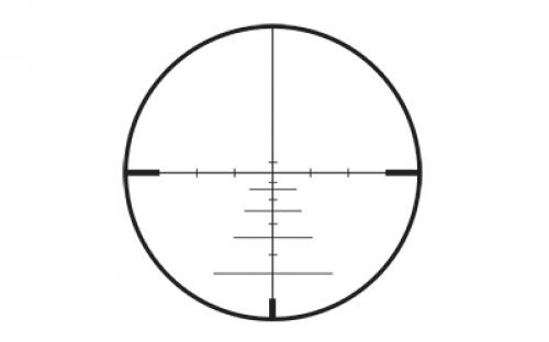 Konus KonusPro Rifle Scope, 4-16X 50, 1", Etched 650 Yard Ballistic Reticle, Matte Finish 7277