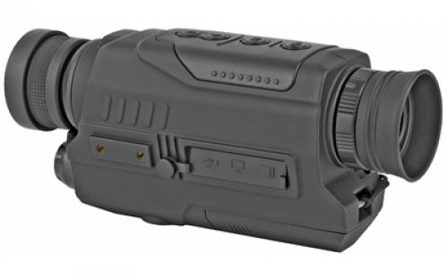 Konus KonuSpy-12, Night Vision Monocular, 5-25X Digital Zoom, 32mm Objective Lens, Black Color, Photo and Video Modes, Includes SD Card, Storage Case, 3 AA Alkaline Batteries 7933