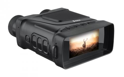 Konus KONUSPY-15, Night Vision Binocular, 1-5X Magnification, 24MM Objective, 1920X1080 Image Resolution, Matte Finish, Black, Includes USB Cable and SD Card 7936