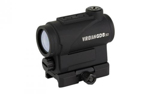 Viridian Weapon Technologies GDO, 3 MOA Green Dot, 20mm Objective, Black 981-0026
