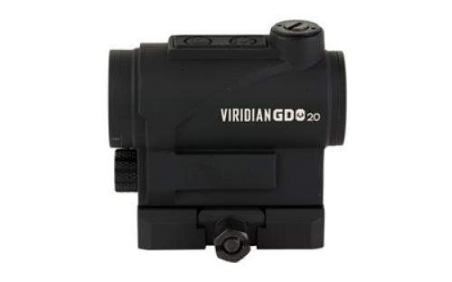 Viridian Weapon Technologies GDO, 3 MOA Green Dot, 20mm Objective, Black 981-0026