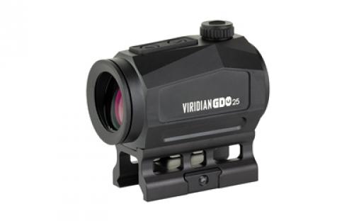 Viridian Weapon Technologies GDO, Red Dot, 3 MOA Green Dot, 25mm Objective, Black 981-0027