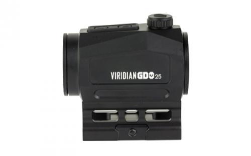 Viridian Weapon Technologies GDO, Red Dot, 3 MOA Green Dot, 25mm Objective, Black 981-0027