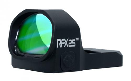 Viridian Weapon Technologies RFX, Red Dot, 3 MOA Green Dot, 20x28mm Objective, Black, Docter Mounting Pattern 981-0056