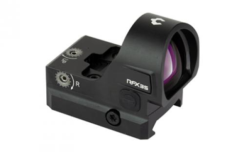 Viridian Weapon Technologies RFX, Red Dot, 3 MOA Green Dot, 22x26mm Objective, Black, RMR Mounting Pattern, 3 MOA 981-0057