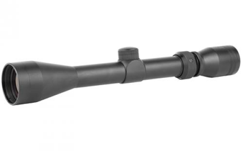 NCSTAR 3-9X40 Full Size Scope, 3-9X Magnification, 40mm Objective Lens, P4 Sniper Reticle, Black, Lens Covers Included, Weighs 16.1oz SFB3940G