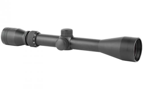 NCSTAR 3-9X40 Full Size Scope, 3-9X Magnification, 40mm Objective Lens, P4 Sniper Reticle, Black, Lens Covers Included, Weighs 16.1oz SFB3940G