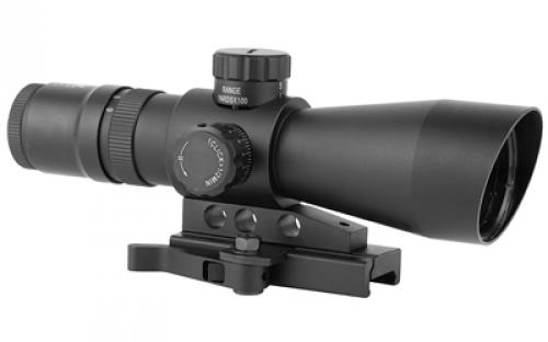 NCSTAR 3-9X42 Mark III Tactical Gen II, 3-9X Magnification, 42mm Objective Lens, Mil Dot Reticle, Black STM3942GV2