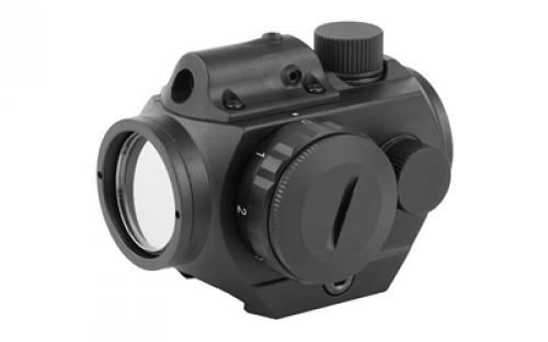 NCSTAR Micro Green Dot with Integrated Red Laser, 25mm Objective Lens, Black, 3MOA Green Dot VDGRLB