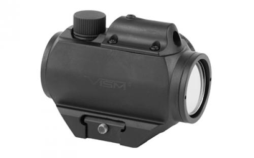 NCSTAR Micro Green Dot with Integrated Red Laser, 25mm Objective Lens, Black, 3MOA Green Dot VDGRLB