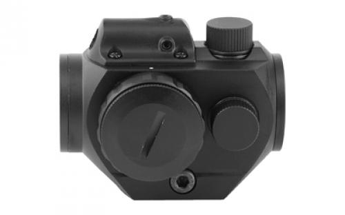 NCSTAR Micro Green Dot with Integrated Red Laser, 25mm Objective Lens, Black, 3MOA Green Dot VDGRLB