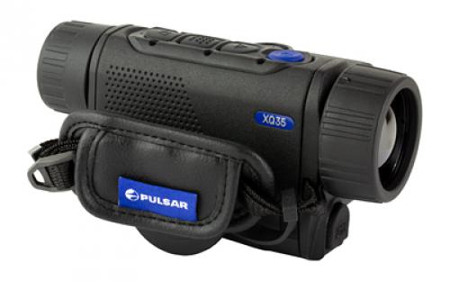 Pulsar Pulsar Axion 2 LRF XQ35 Thermal Monocular, Thermal Optic, 2-8X, Matte Finish, Black PL77479