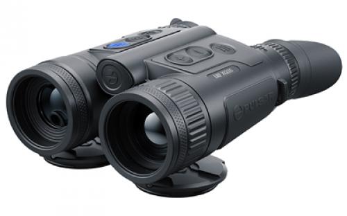 Pulsar Merger LRF XQ35, Laser Range Finder, Thermal Imaging Binocular, 1-12X35MM, Matte Finish, Black PL77483